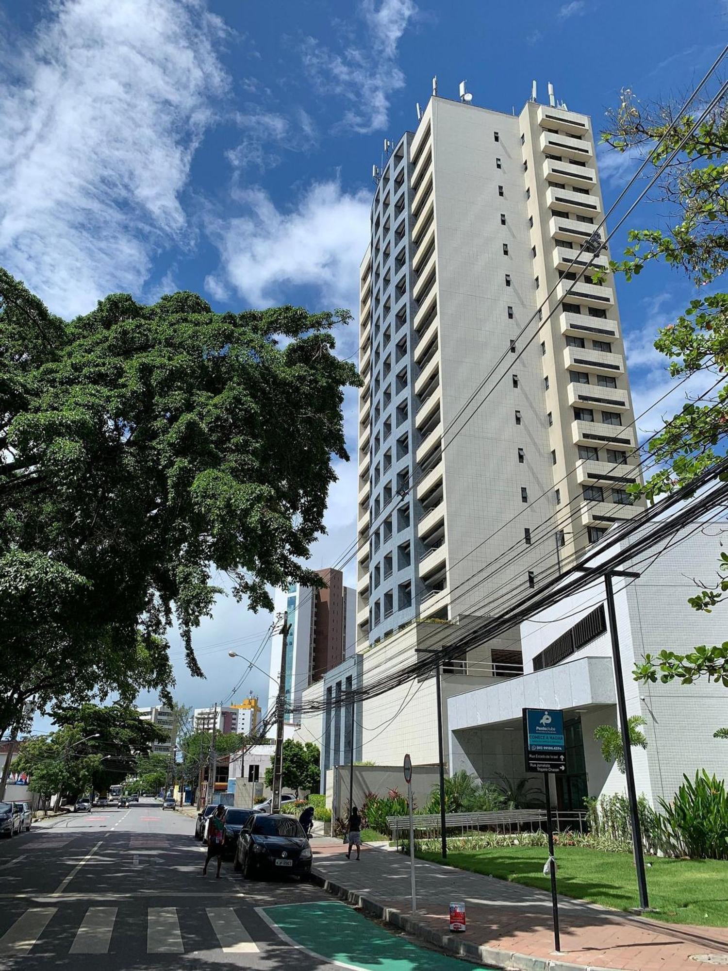 Flat No Condominio Metropolis - Ilha Do Leite Recife Exterior foto
